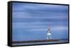 Minnesota, Grand Marais. Grand Marais Lighthouse-Jamie & Judy Wild-Framed Stretched Canvas
