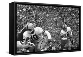 Minnesota- Iowa Game and Football Weekend, Minneapolis, Minnesota, November 1960-Francis Miller-Framed Stretched Canvas