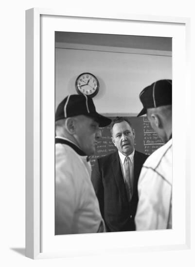 Minnesota- Iowa Game and Football Weekend, Minneapolis, Minnesota, November 1960-Francis Miller-Framed Photographic Print