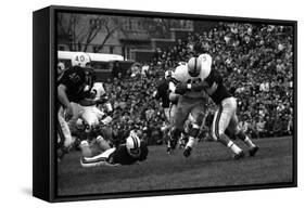Minnesota- Iowa Game and Football Weekend, Minneapolis, Minnesota, November 1960-Francis Miller-Framed Stretched Canvas