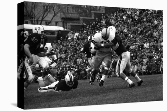 Minnesota- Iowa Game and Football Weekend, Minneapolis, Minnesota, November 1960-Francis Miller-Stretched Canvas