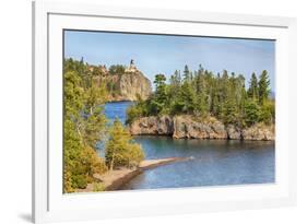 Minnesota, Lake Superior North Shore. Split Rock Lighthouse-Jamie & Judy Wild-Framed Premium Photographic Print