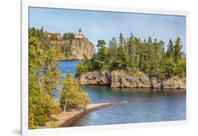 Minnesota, Lake Superior North Shore. Split Rock Lighthouse-Jamie & Judy Wild-Framed Photographic Print