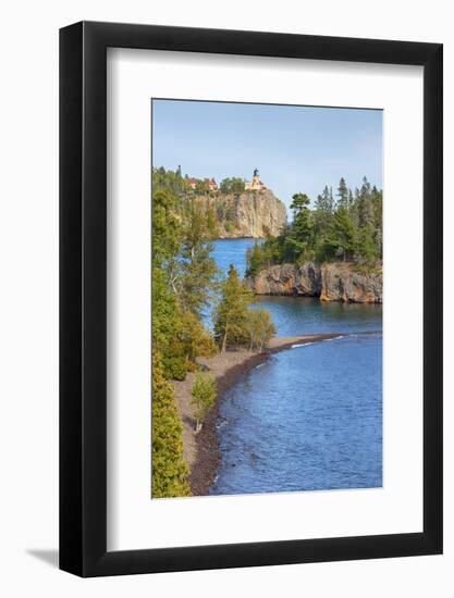 Minnesota, Lake Superior North Shore. Split Rock Lighthouse-Jamie & Judy Wild-Framed Photographic Print