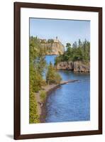 Minnesota, Lake Superior North Shore. Split Rock Lighthouse-Jamie & Judy Wild-Framed Premium Photographic Print