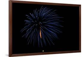 Minnesota, Mendota Heights, Fireworks, Aerial Displays-Bernard Friel-Framed Photographic Print