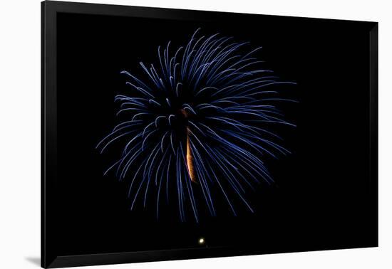 Minnesota, Mendota Heights, Fireworks, Aerial Displays-Bernard Friel-Framed Photographic Print