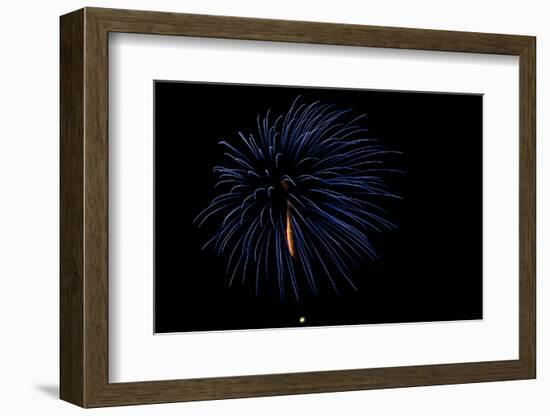 Minnesota, Mendota Heights, Fireworks, Aerial Displays-Bernard Friel-Framed Photographic Print