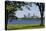 Minnesota, Minneapolis, Skyline over Lake Calhoun-Bernard Friel-Stretched Canvas