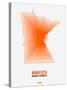 Minnesota Radiant Map 1-NaxArt-Stretched Canvas