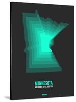 Minnesota Radiant Map 4-NaxArt-Stretched Canvas