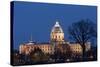 Minnesota State Capitol at Night-jrferrermn-Stretched Canvas