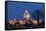 Minnesota State Capitol at Night-jrferrermn-Framed Stretched Canvas