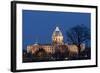 Minnesota State Capitol at Night-jrferrermn-Framed Photographic Print