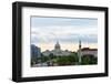 Minnesota State Capitol Building View from Cathedral of Saint Paul at Late Afternoon-Luis Rego-Framed Photographic Print