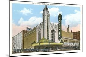 Minnesota Theater, Minneapolis, Minnesota-null-Mounted Art Print