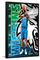 Minnesota Timberwolves - A Wiggins 14-null-Framed Poster