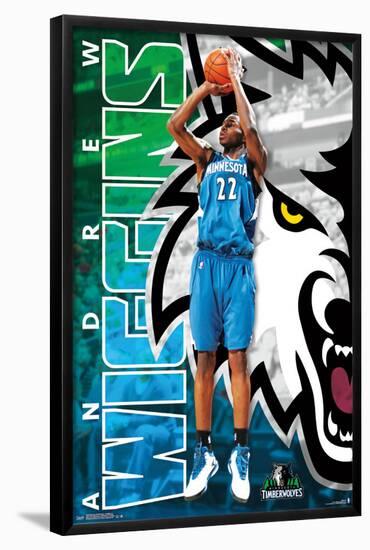 Minnesota Timberwolves - A Wiggins 14-null-Framed Poster