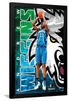 Minnesota Timberwolves - A Wiggins 14-null-Framed Poster