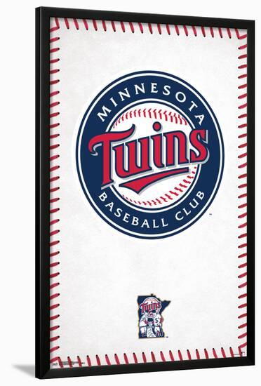 Minnesota Twins - Logo 17-null-Lamina Framed Poster