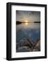 Minnesota, Voyageurs National Park. Sunset on Kabetogama Lake, Voyageurs National Park-Judith Zimmerman-Framed Photographic Print