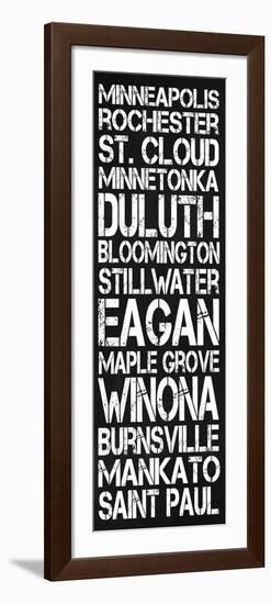 Minnesota-Lauren Gibbons-Framed Art Print