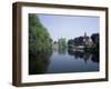 Minnewater, Lake of Love, Bruges, Belgium-Roy Rainford-Framed Photographic Print
