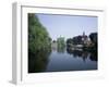 Minnewater, Lake of Love, Bruges, Belgium-Roy Rainford-Framed Photographic Print