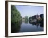 Minnewater, Lake of Love, Bruges, Belgium-Roy Rainford-Framed Photographic Print