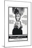 MINNIE AND MOSKOWITZ, US poster, from top: Seymour Cassel, Gena Rowlands, 1971-null-Mounted Art Print