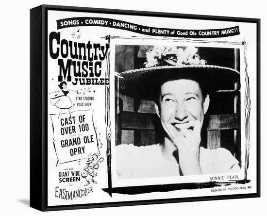 Minnie Pearl-null-Framed Stretched Canvas