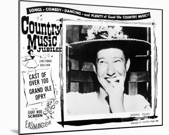 Minnie Pearl-null-Mounted Photo