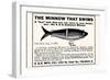 Minnow That Swims-null-Framed Art Print