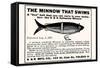 Minnow That Swims-null-Framed Stretched Canvas