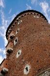 Brick Wall of Tower in Wawel-Mino-Photographic Print