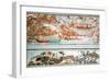 Minoan Art. Cyclades Islands. Naval Expedition. Fresco-null-Framed Giclee Print