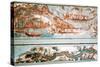 Minoan Art. Cyclades Islands. Naval Expedition. Fresco-null-Stretched Canvas