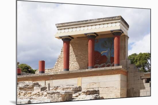 Minoan Palace, Palace of Knossos, North Entrance-Markus Lange-Mounted Photographic Print