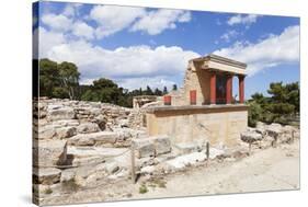 Minoan Palace, Palace of Knossos, North Entrance-Markus Lange-Stretched Canvas