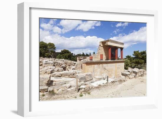 Minoan Palace, Palace of Knossos, North Entrance-Markus Lange-Framed Photographic Print