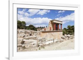 Minoan Palace, Palace of Knossos, North Entrance-Markus Lange-Framed Photographic Print