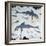 Minoan Wall-Painting of Dolphins-CM Dixon-Framed Giclee Print