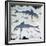 Minoan Wall-Painting of Dolphins-CM Dixon-Framed Giclee Print