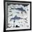 Minoan Wall-Painting of Dolphins-CM Dixon-Framed Giclee Print