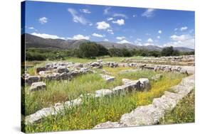 Minoian Palace, Excavation Site, Malia, Heraklion, Crete Island, Crete, Greece-Markus Lange-Stretched Canvas