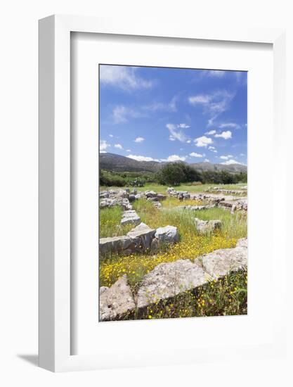 Minoian Palace, Excavation Site, Malia, Heraklion, Crete Island, Crete, Greece-Markus Lange-Framed Photographic Print