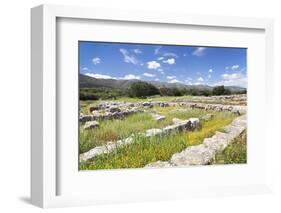 Minoian Palace, Excavation Site, Malia, Heraklion, Crete Island, Crete, Greece-Markus Lange-Framed Photographic Print