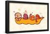 Minoji 452 Kids in Pea Pod-null-Framed Poster