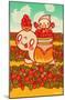 Minoji Strawberry Party-null-Mounted Poster