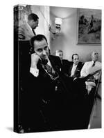 Minority Leader Lyndon B. Johnson on the Telephone-null-Stretched Canvas